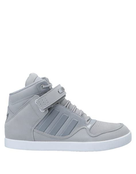 grey adidas original high tops